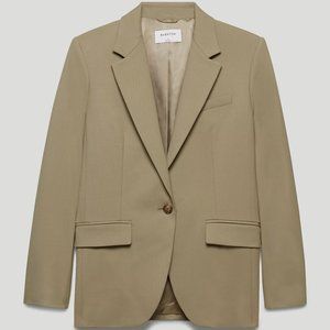 NWOT Aritzia Agency Blazer in Taupe Beige